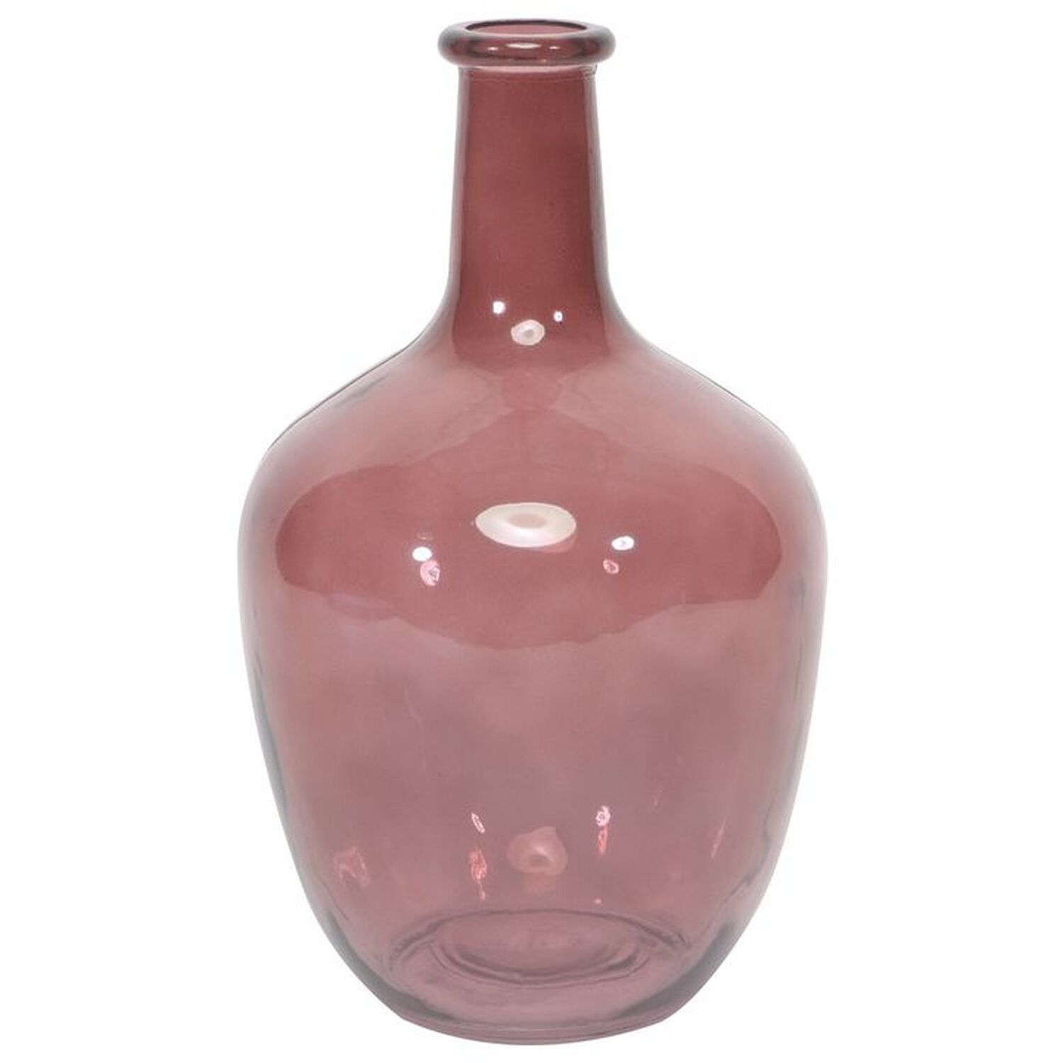 Recycled Segovia Glass Bottle - Dusky Pink