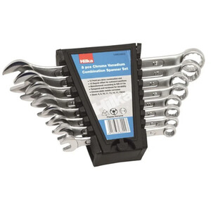 Hilka Chrome Vanadium Combination Spanner Set