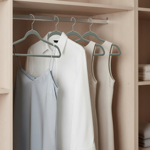 Velvet Clothes Hangers with Swivel Hooks Space Saving