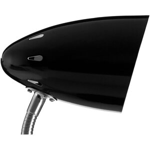 Flexi Black Gloss Desk Lamp