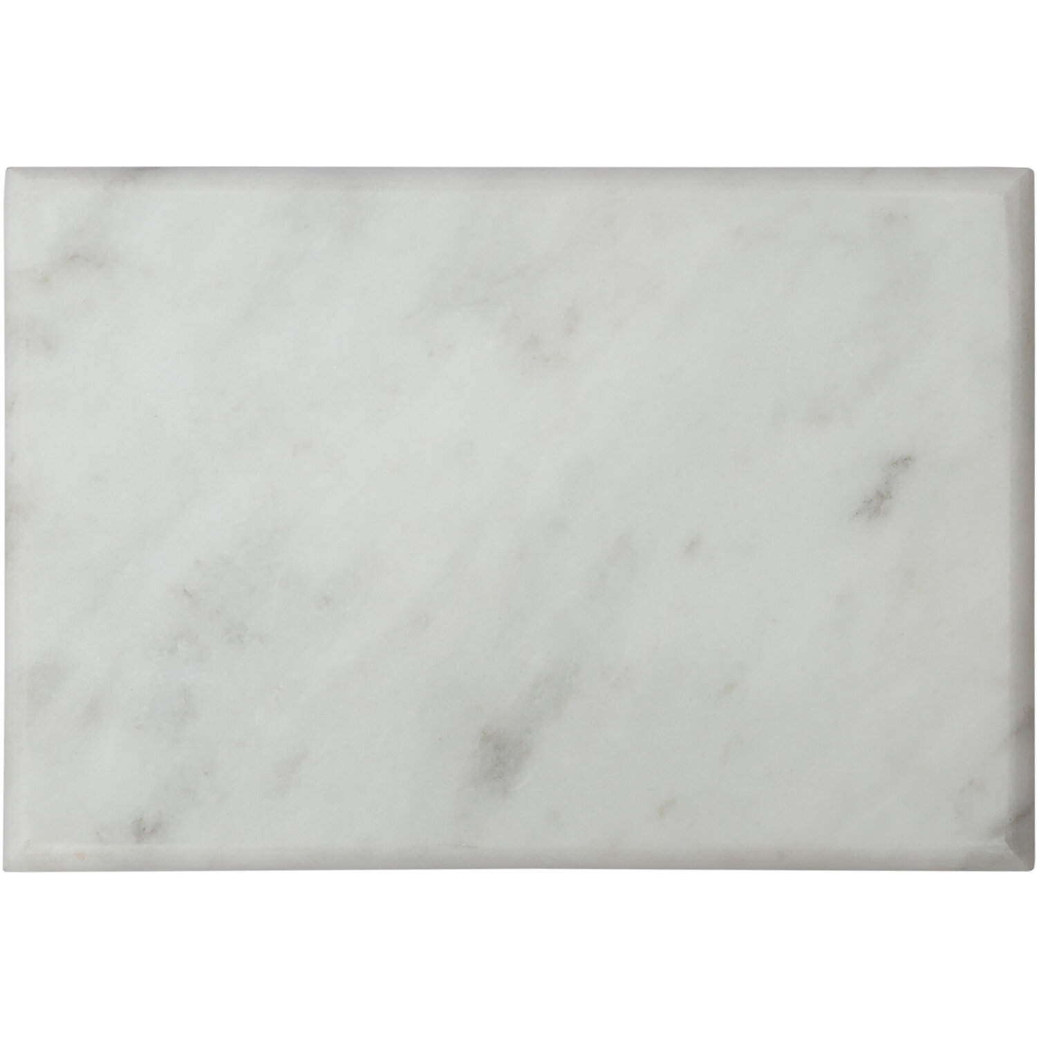 Orsina Salerno White Marble Chopping And Serving Board - White