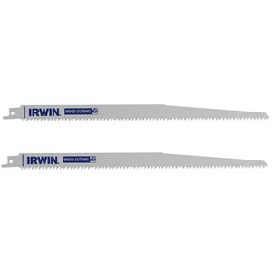 IRWIN® Sabre Saw Blade Coarse Wood Cutting 305mm Pack of 2