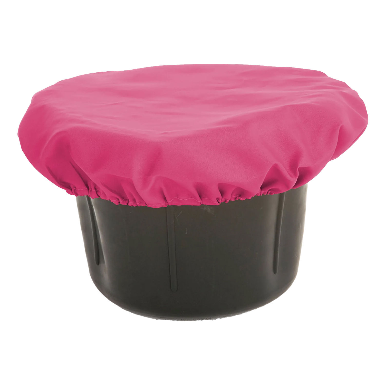 Roma Brights Horse Feed Bucket Cover - Hot Pink