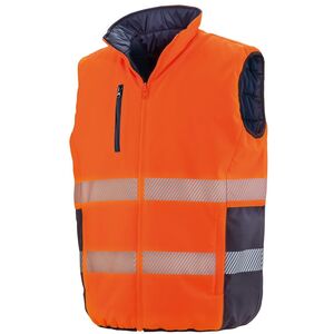 SAFE-GUARD by Result Mens Reversible Gilet