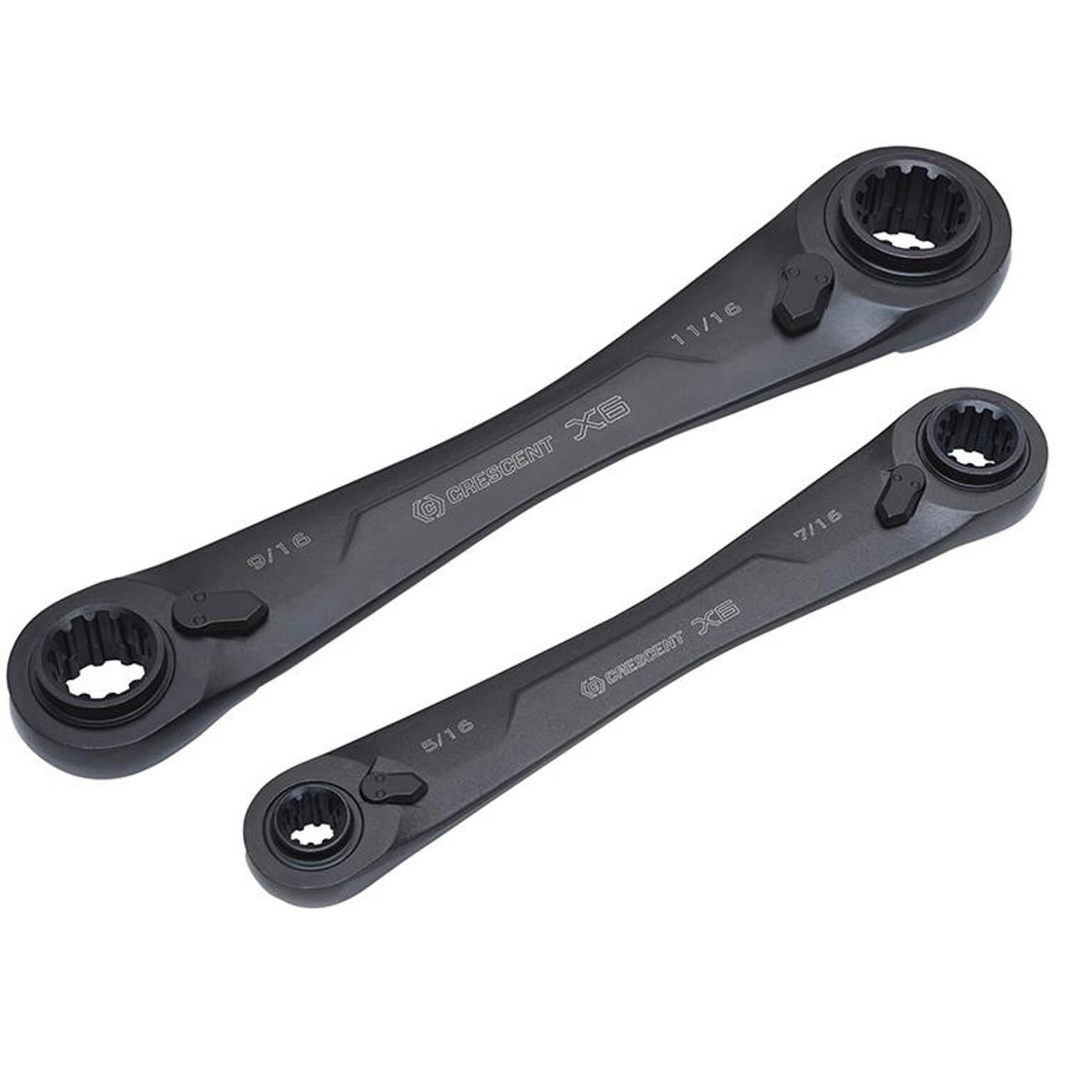Crescent 2 Piece X6 Ratcheting Wrench Set - Image 8