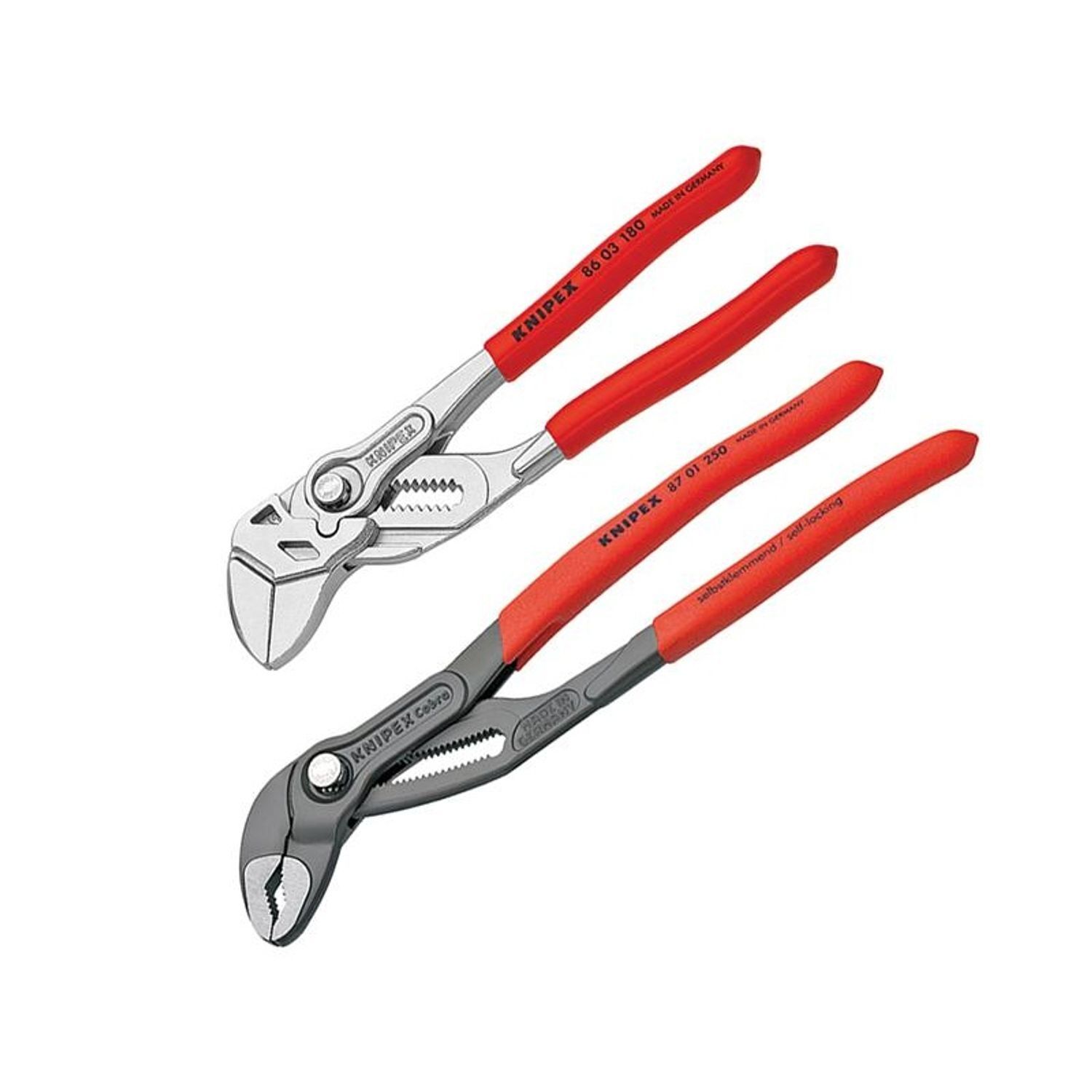Knipex Cobra Pliers & Plier Wrench Set - Multi Colour