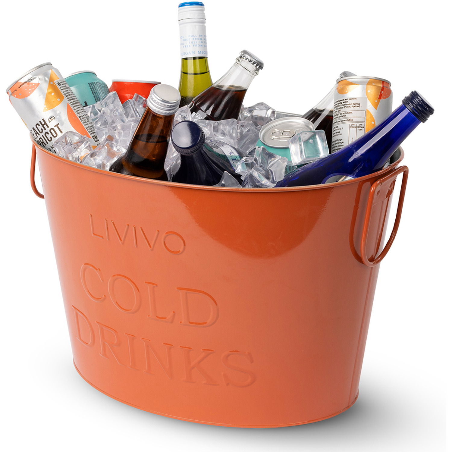 Image of LIVIVO Galvanised Steel Drinks Bucket -&hellip;