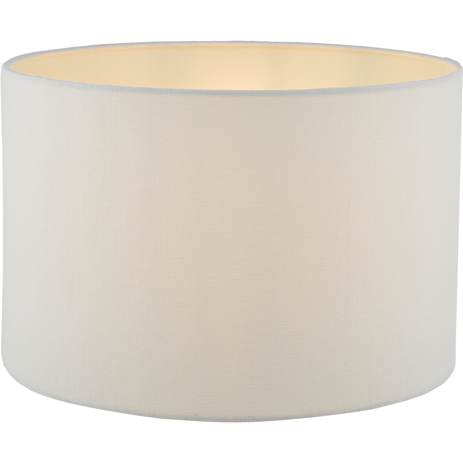 Dar Idonia Drum Shade White Linen 30Cm