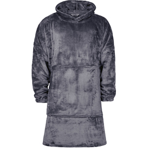 Warm Fleece Oversized Blanket Hoodie - Extra Long Snoodie for Extra Coziness