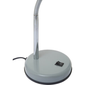 Flexi Matte Grey Desk Lamp