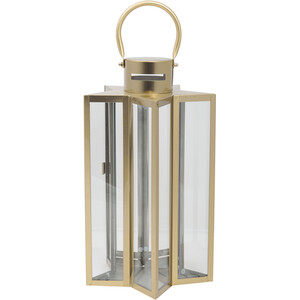 Stainless Steel Star Shaped Lantern