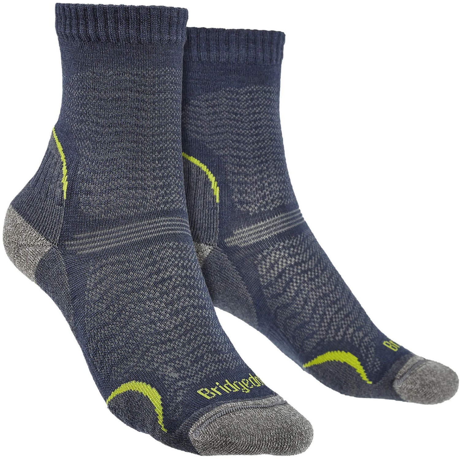 Bridgedale Womens Hiking Ultralight T2 Merino Wool Crew Socks - Image 1