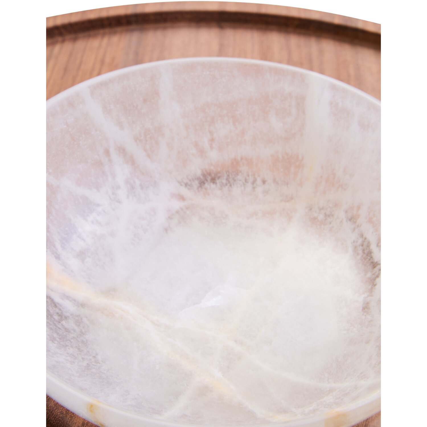 Maison By Premier Kora Acacia Wood And Onyx Chip And Dip Platter - Brown