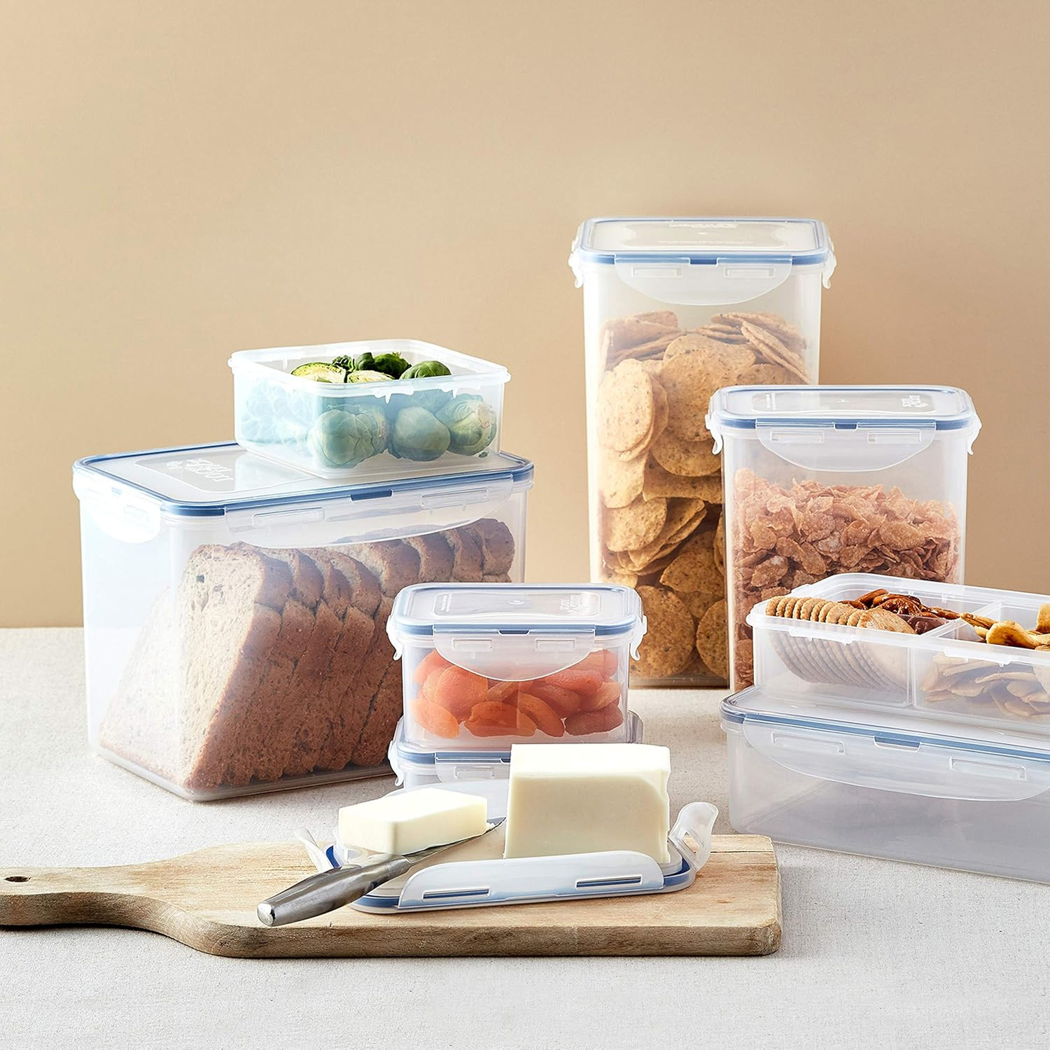 Locknlock Food Storage Containers Set - Clear