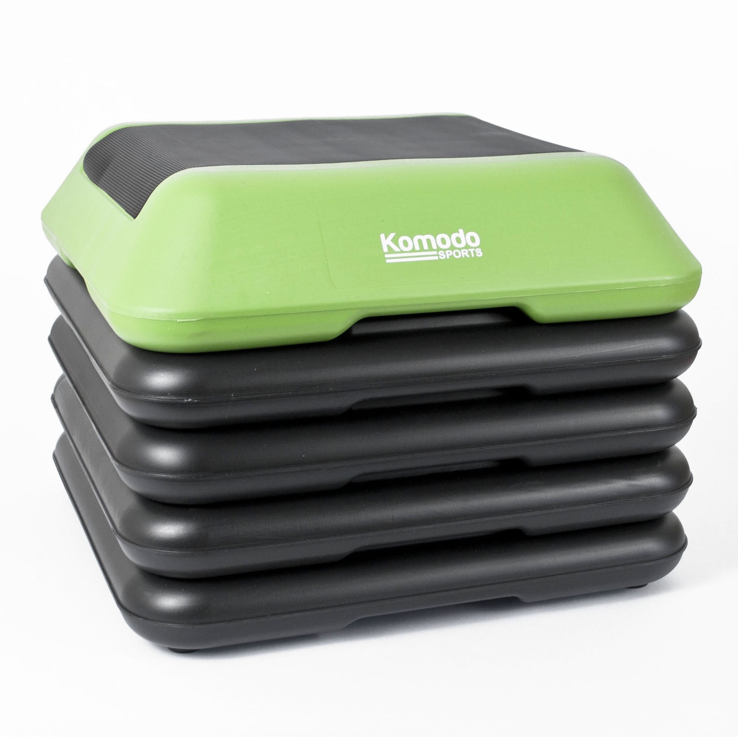 Komodo 5 Level Aerobic Stepper - Green - Green