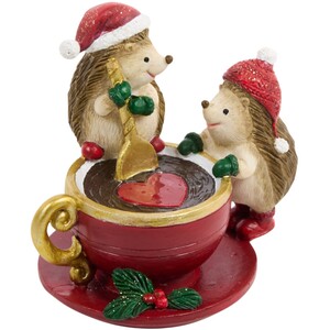 Holiday Coca Hedgehog Ornament