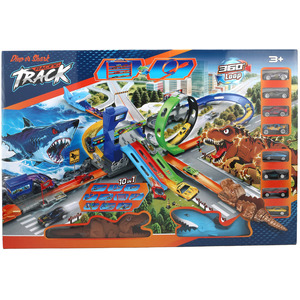 Dino vs Shark Racing Track
