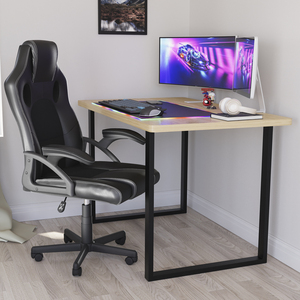 Gaming Desk With U-Shaped Legs