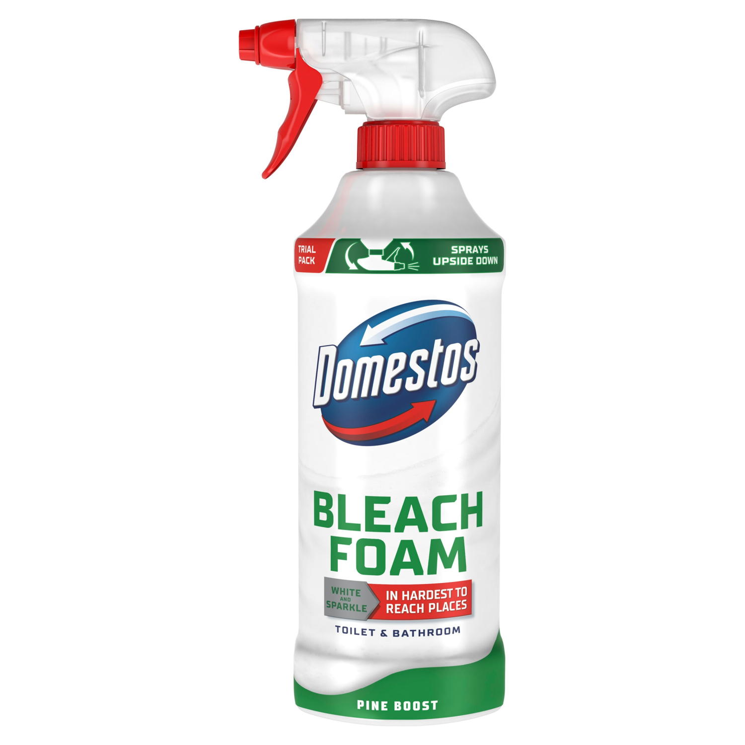 Image of Domestos Bleach Foam Toilet and Bathroom&hellip;