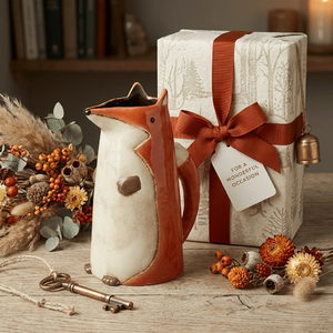 Heaven Sends Ceramic Fox Design Jug