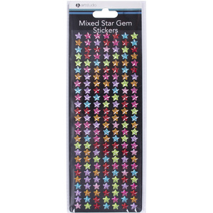 Mixed Star Gem Stickers