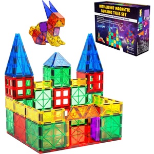 Magnetic Tiles Building Blocks Construction Toys
