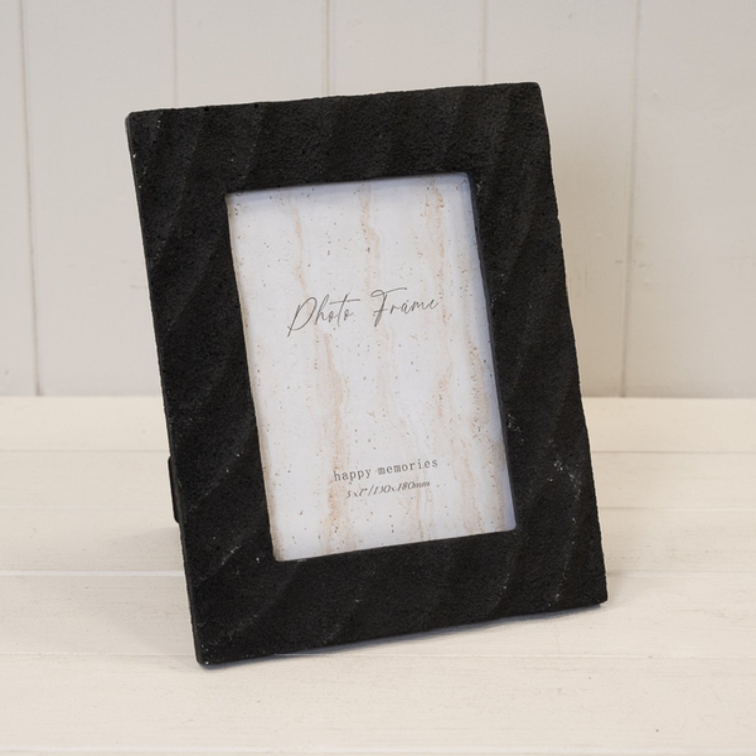  - Timeless Black Sandy Textured Photo Frame Inch - Image 3