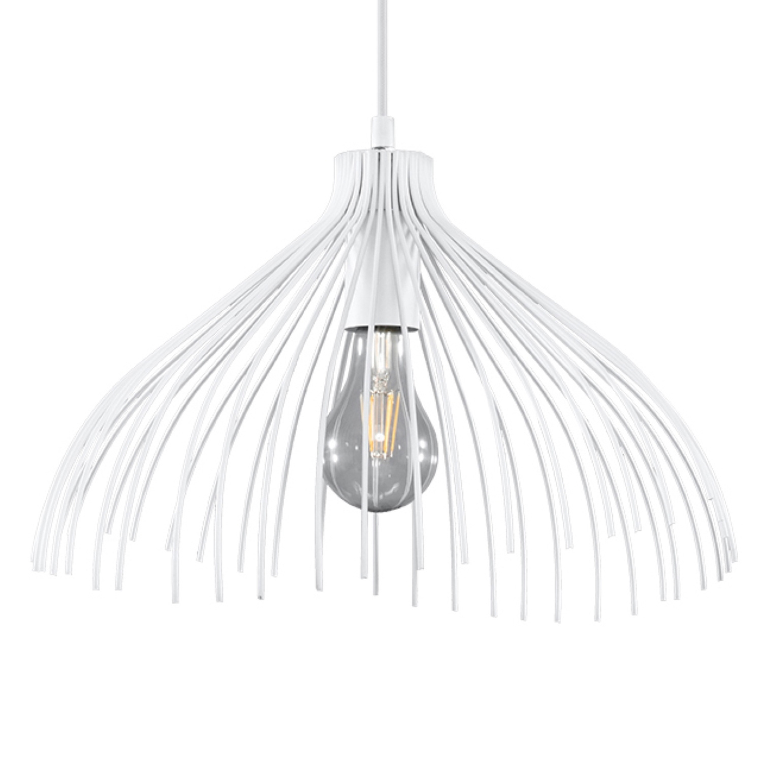 Sollux Lighting Pendant Lamp Umb White - White