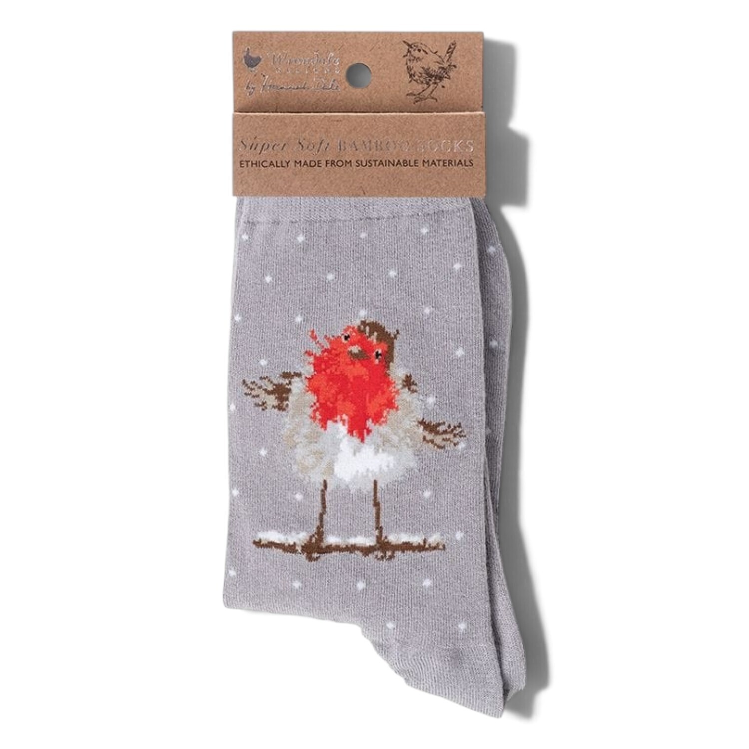 B&Q -  Illustrated Animal Socks For WomenBambooOne SizeGift Bag Included - Image 6