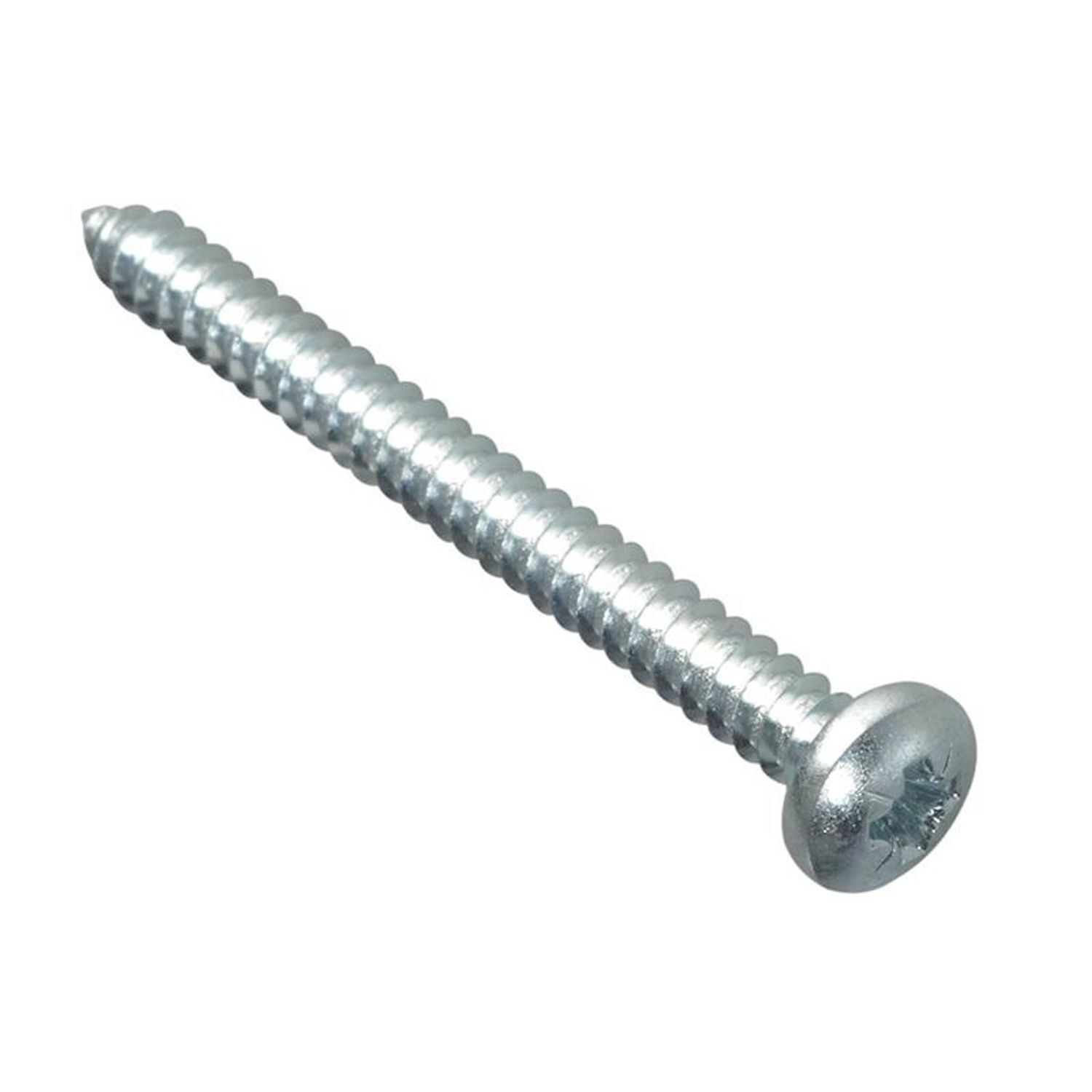 Forgefix Self-Tapping Screw, Pozi Compatible Pan Head, Zp, Forgepack B - Multi Colour