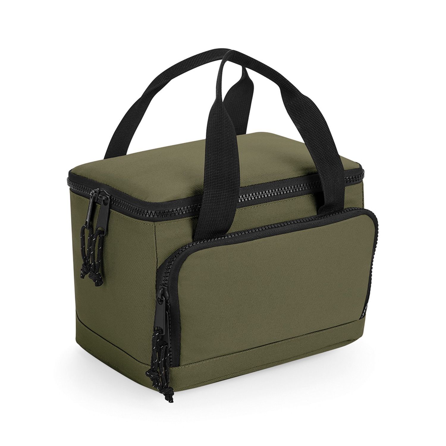  - Bagbase Recycled Mini Cooler Bag Military Green (One Size) - Image 3