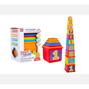 Multicolorcolour Stack Up Blocks 2 Pack Assorted Colours