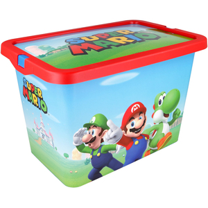 Super Mario Storage Click Box, 7 L, Red