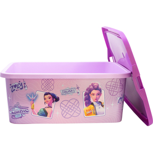 Kpop Huntrix Purple Storage Click Box, 13L