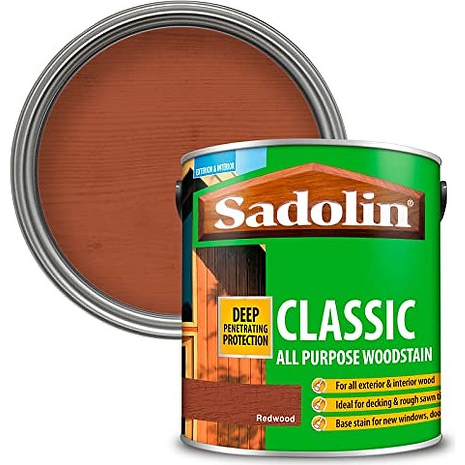 SADOLIN Classic Redwood Woodstain Matt Finish 2.5L - Image 14
