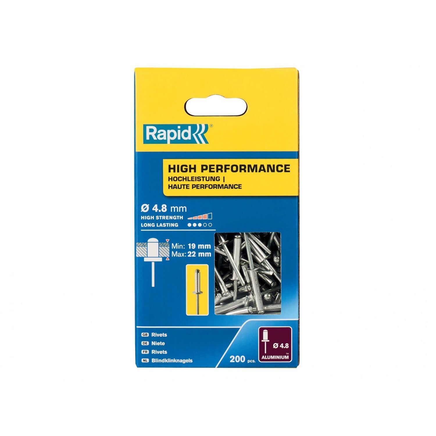Rapid High Performance Rivets C - Multi Colour