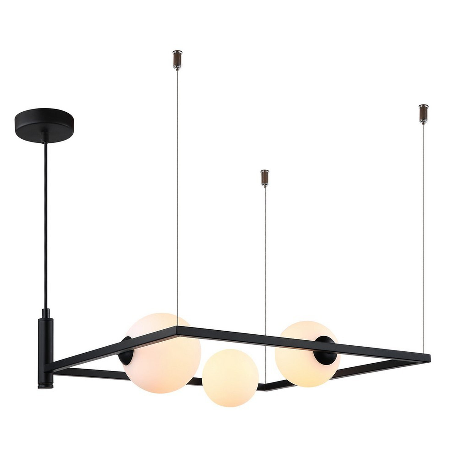 Italux Lighting Modern Pendant Light Black G - Black