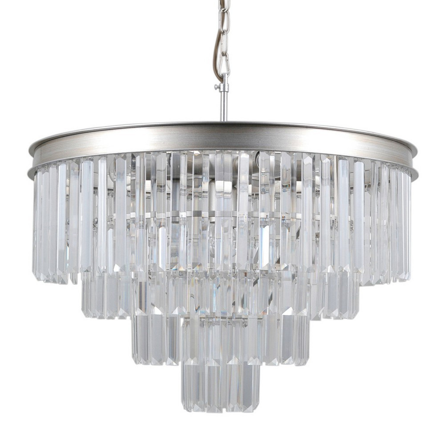 Italux Lighting Hanging Pendant Light Silver - Silver