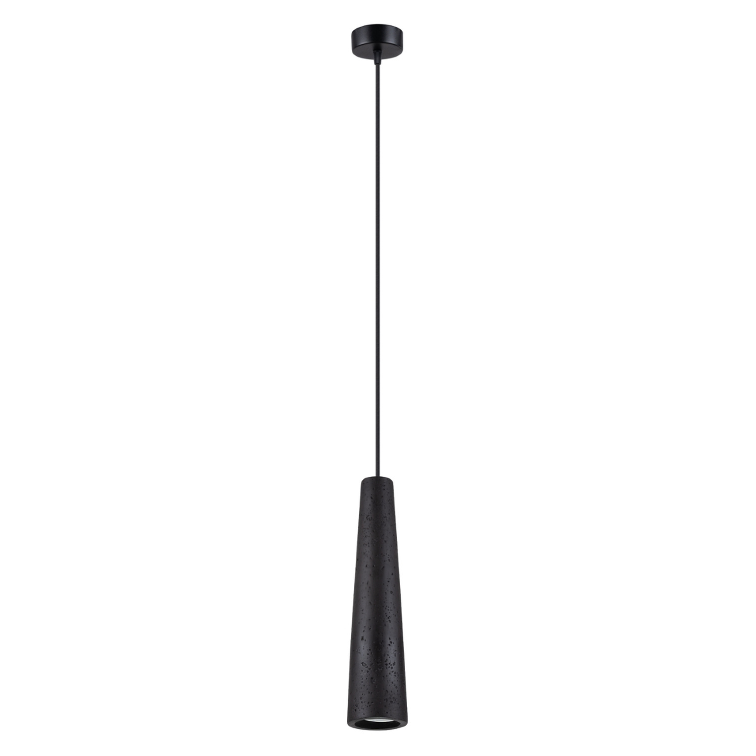 Sollux Lighting Pendant Lamp Electra Black Concrete - Black