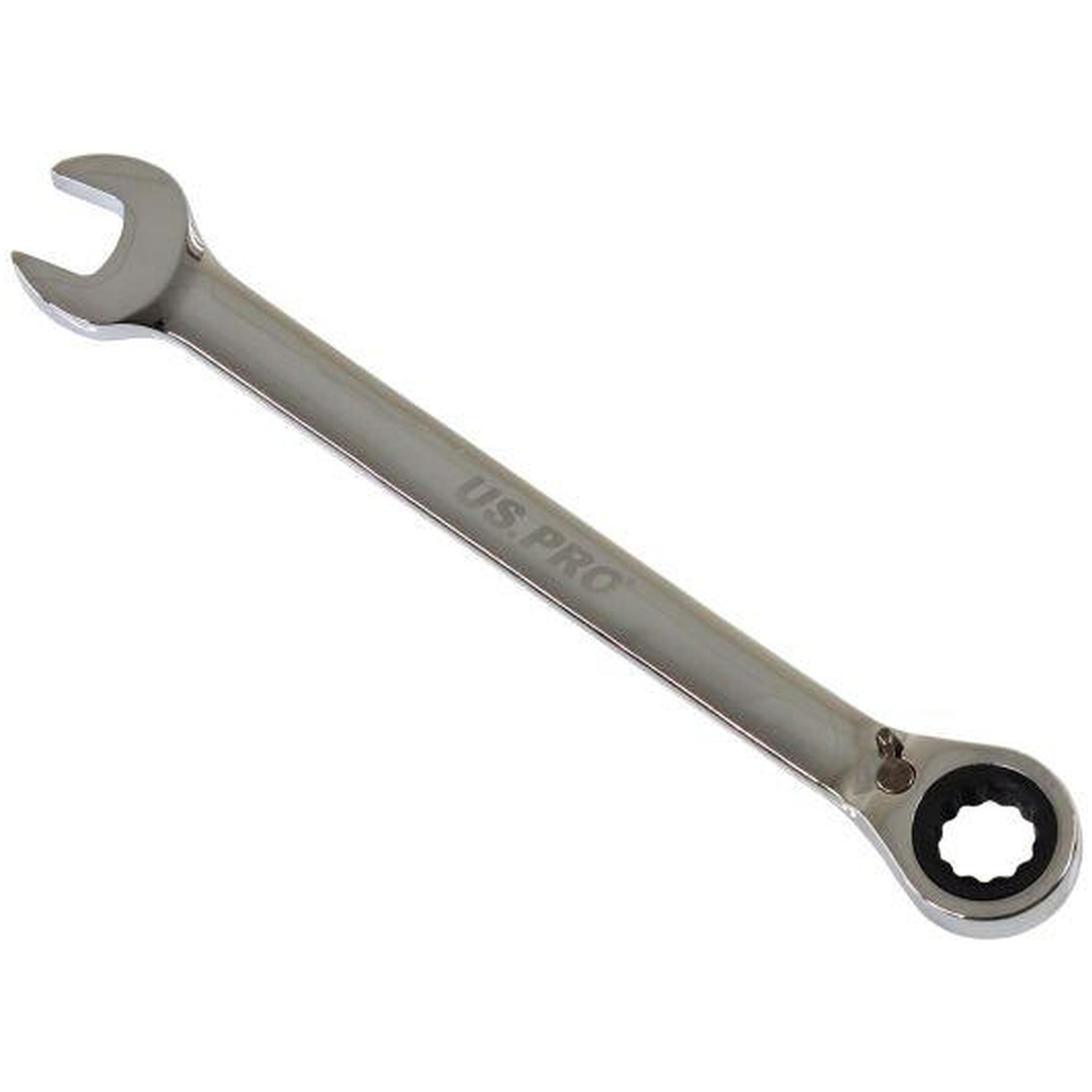 Us Pro Tools 15Mm Reversible Ratchet Spanner Wrench 72 Teeth Open & Ring End Wrench 3672 - Image 2