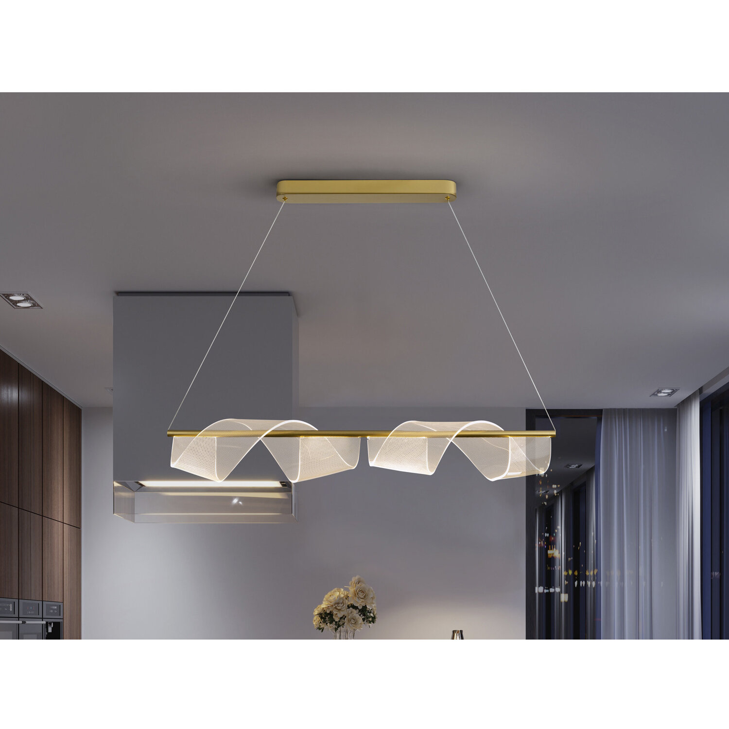 Schuller Lighting Uk Velas Pendant Light Gold