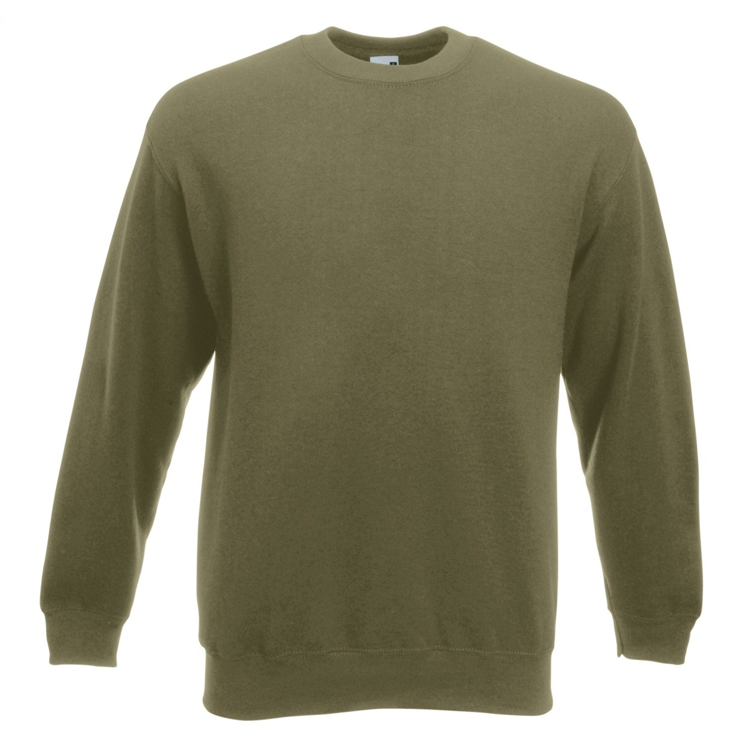 Fruit Of The Loom Unisex Premium 7030 Set-In Sweatshirt - Classic Olive / L