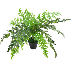 Luxury Foliage Artificial Evergreen Fern Plant