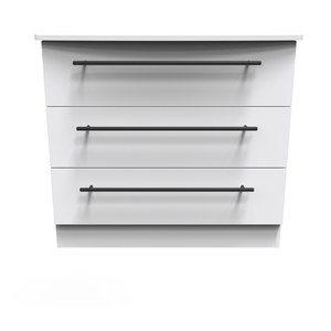 Beverley Ready Assembled 3 Drawer Chest