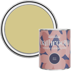 Rust-Oleum Bathroom Wood  Cabinet Paint in Gloss Finish - Wasabi 750ml