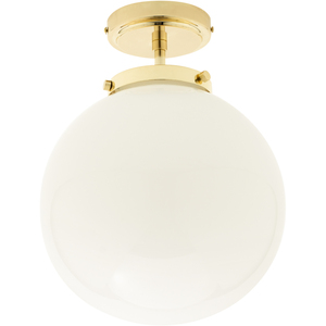 Preston Bathroom Semi Flush Globe Ceiling Light