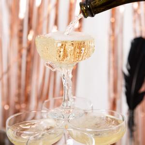 Misket Glass Champagne Saucers - 235ml
