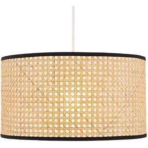 Grace Rattan Cylinder Easy to Fit Shade