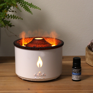 Medium Volcano Effect Humidifier with LED Ultrasonic Essential Oil Diffuser