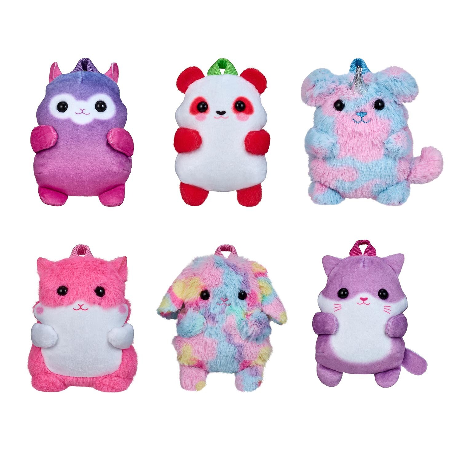 Image of Real Littles Plushies Backpacks - Pink